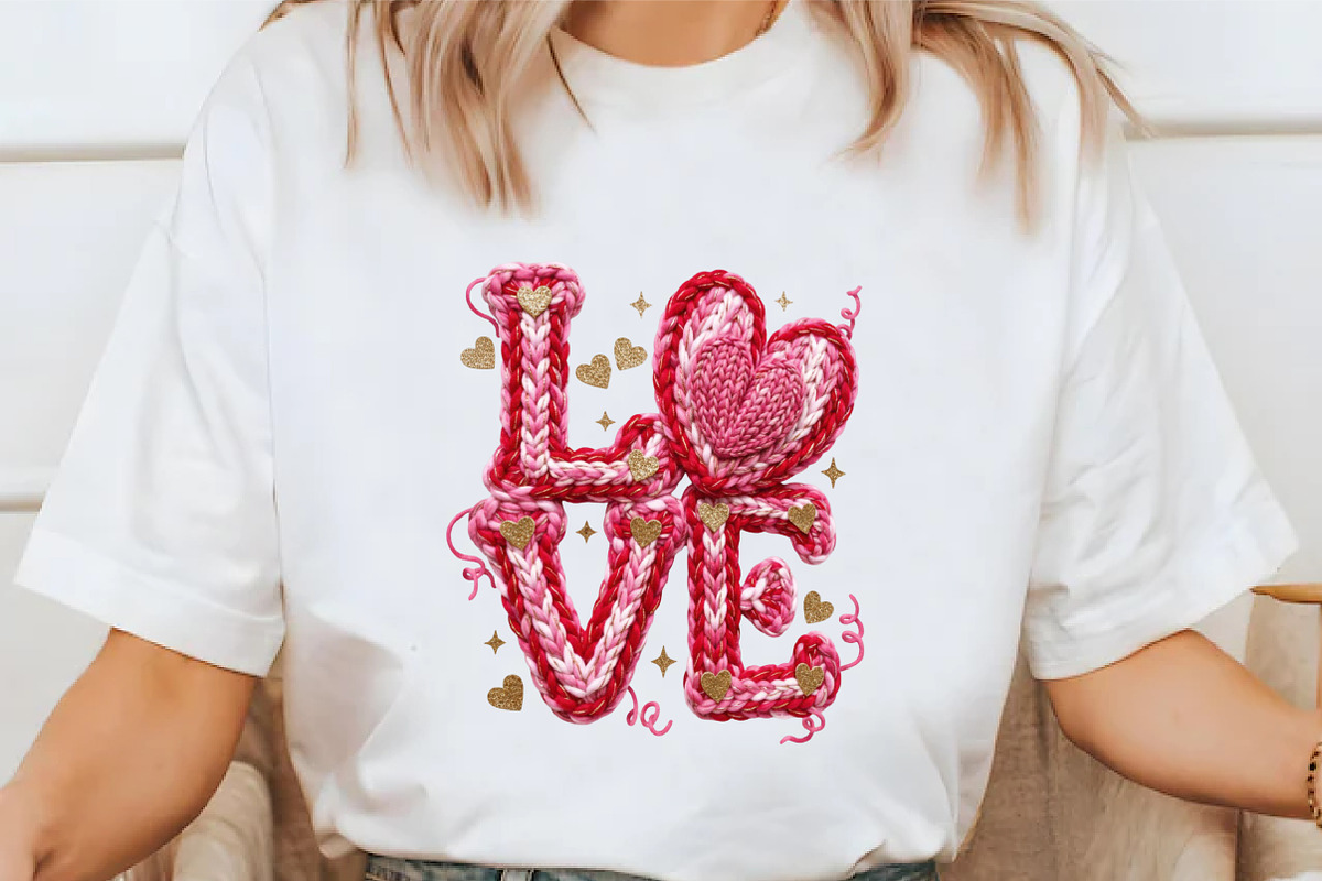 Faux Yarn Valentine Png Valentines, an Illustration by designcity5 (Photo 8 of 9)