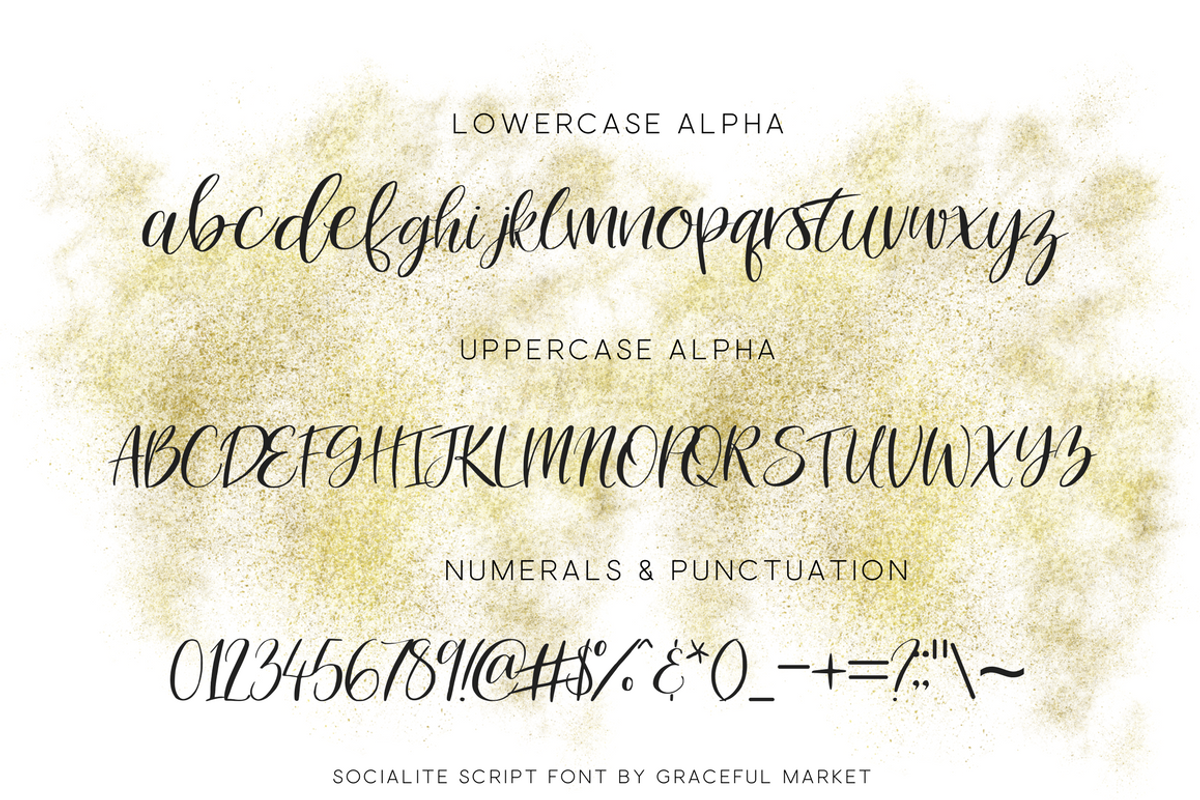 FLASH SALE! Socialite Script Font preview 2