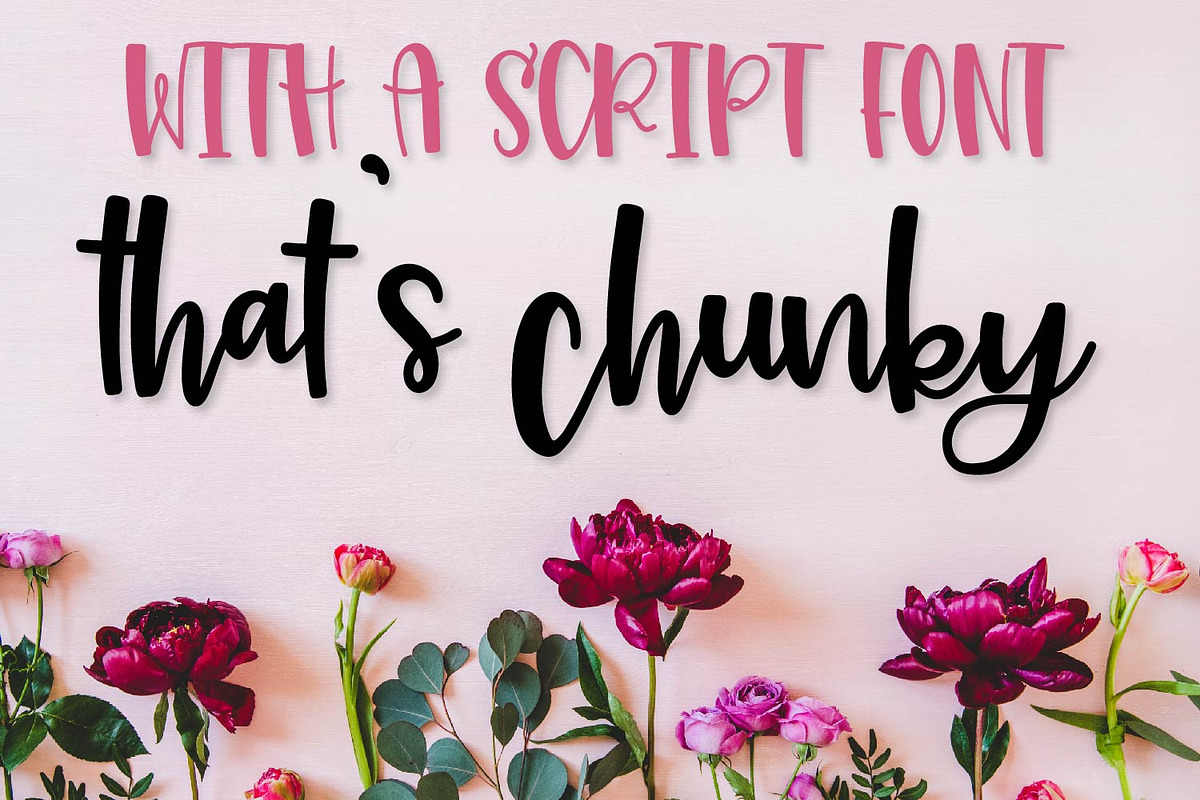 Holiday Colors - Script & Print Duo preview 2
