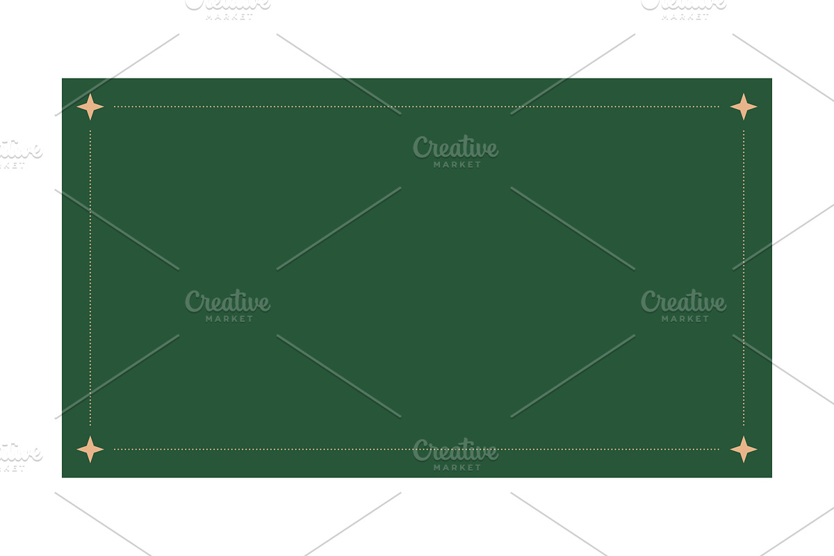 Vintage Christmas Frames Set, a Background Graphic by Elena Pimukova (Photo 2 of 5)