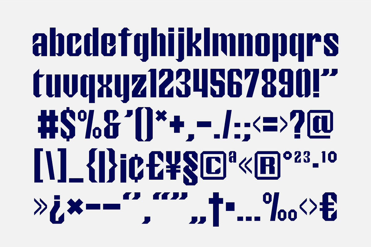 Steel Anthem - Bold Display Font, a Sans Serif Font by Hakara Type (Photo 11 of 12)