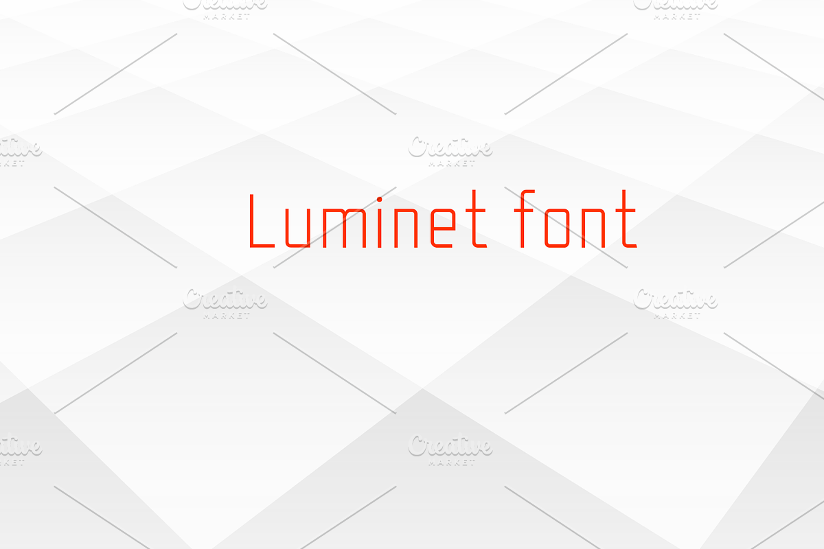 Luminet-Regular-061-25, a Font by canve (Photo 1 of 2)