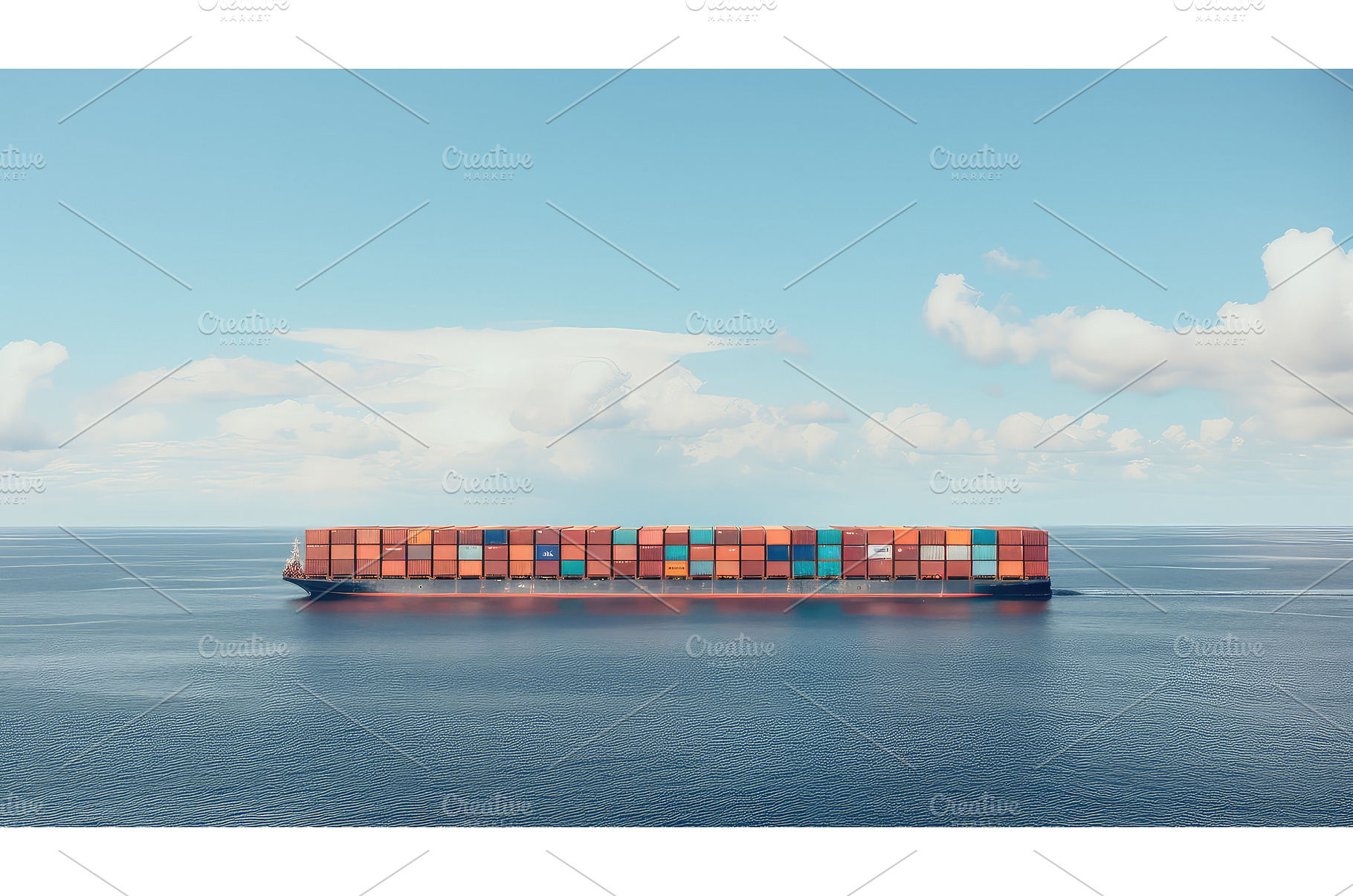 logistics freight ship cargo ai, a Background Photo by pikepicture