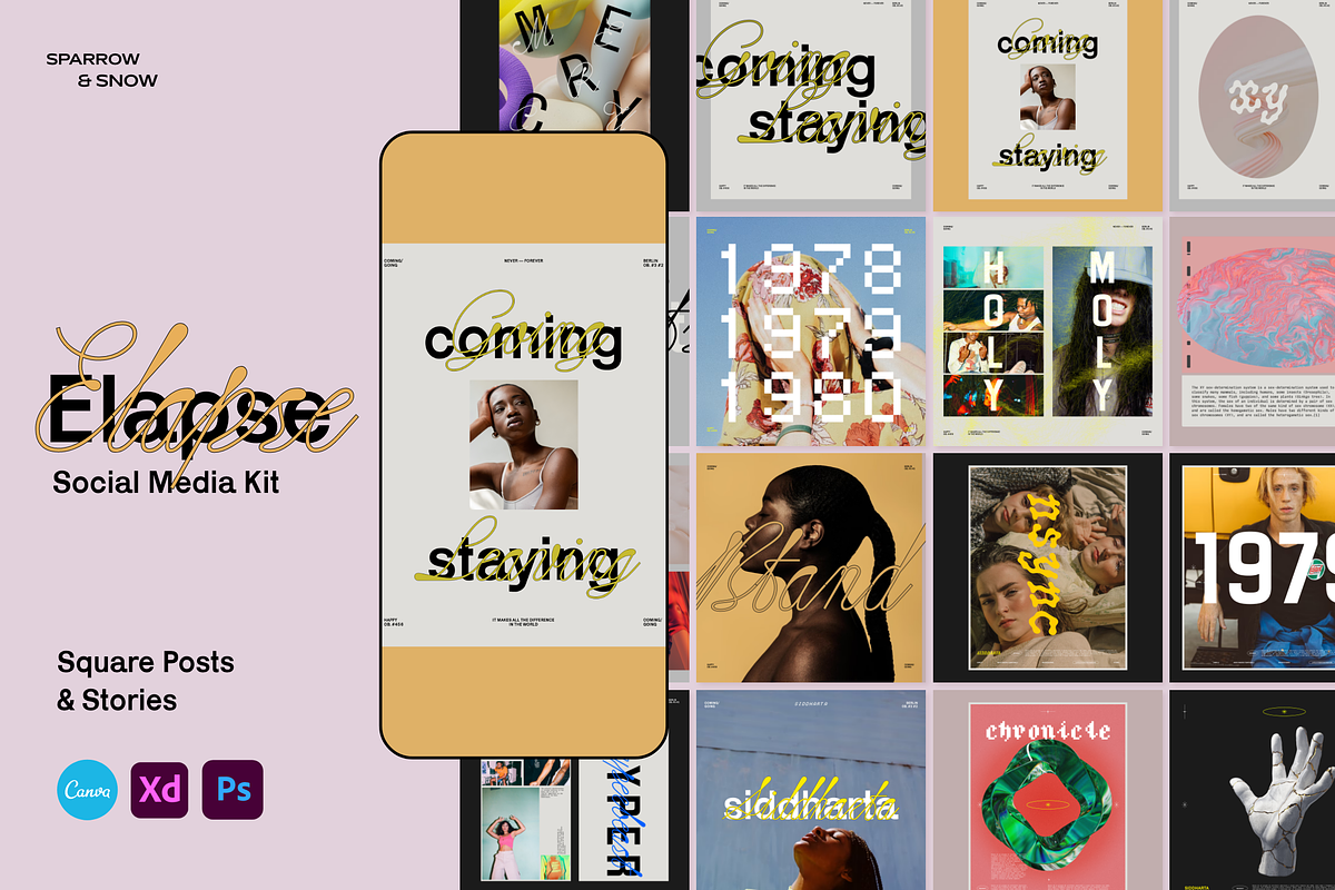 Elapse - Social Media Templates, a Social Media Template by Sparrow & Snow (Photo 1 of 17)