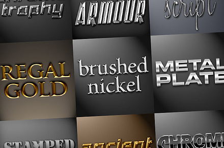 Glass Water Photoshop Styles Pack
