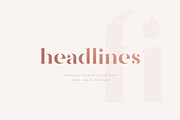 Davoa - Elegant Stencyl Typeface, a Serif Font by AlienValley (Thumbnail 3 of 9)