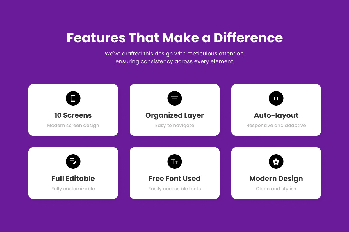 Vie – Movie App Design Template, an App Template by productype1 (Photo 2 of 5)