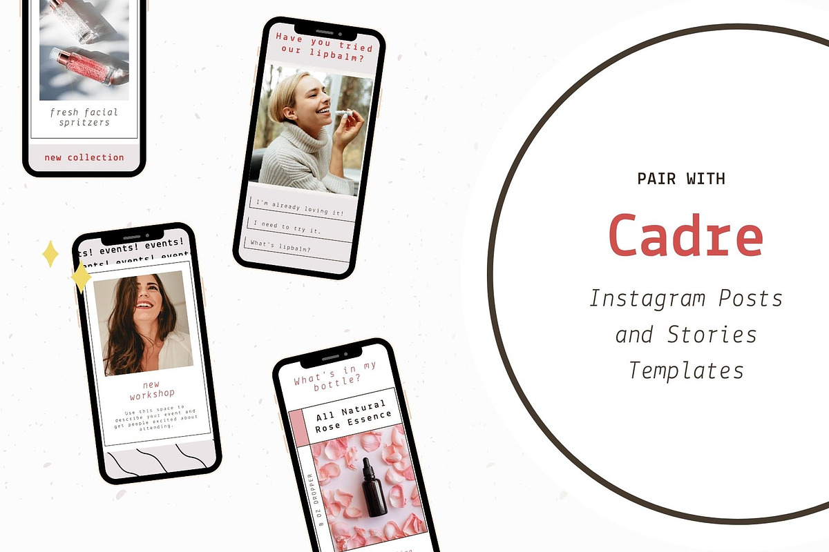 Cadre Chic Canva Catalog Template, a Presentation Template by Creative Day (Photo 6 of 6)