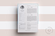 Resume Template for MS Word, 5 Pages, a Resume Template by Leo Resume (Thumbnail 2 of 5)