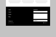 Wireframe Design Template, an UI Kit Template by CreativeShaper (Thumbnail 5 of 5)