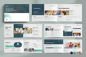 Nonprofit Org. Brochure Landscape