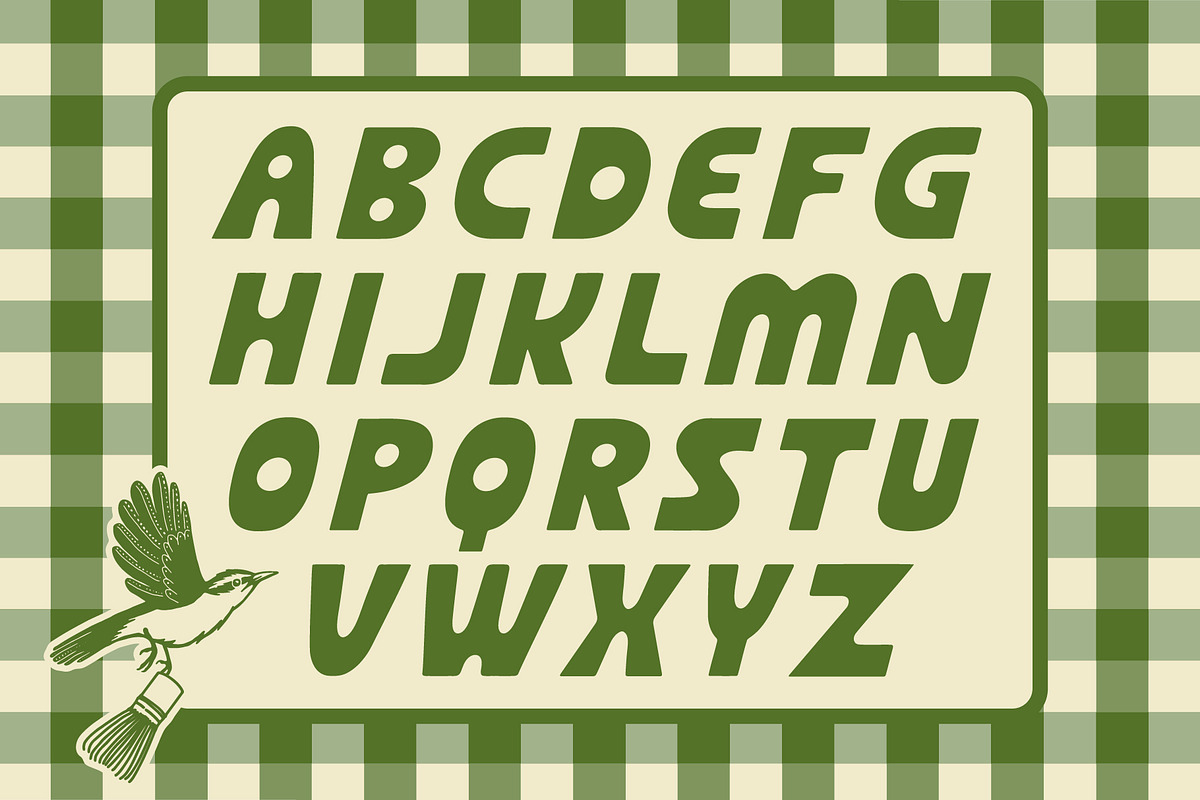 Tencha, a Sans Serif Font by Fairwren Creative (Photo 5 of 6)