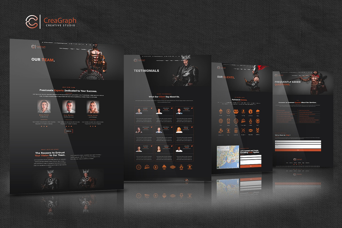 CreaGraph -Elementor Pro Kit, a Websites & App Template by Select Agency Designs (Photo 6 of 8)