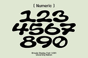 Brivela - Display Font, a Font by Uncarving (Thumbnail 10 of 20)