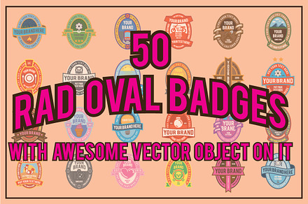 Oval Badges