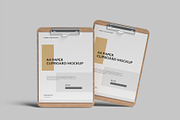 A4 Clipboard Mockup, a Mockup by lamorastudio (Thumbnail 6 of 11)