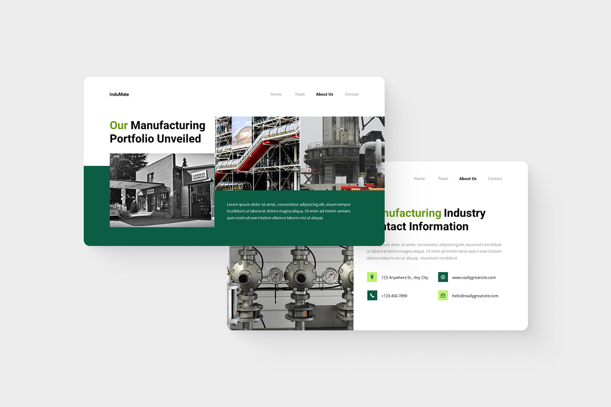 Manufacturing Industry Google Slide, a Presentation Template by Annora Studio (Photo 2 of 5)