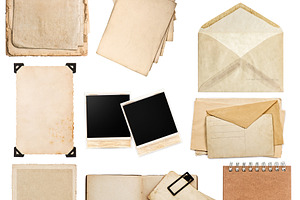 Old paper sheets Vintage photo album, a Business Photo by LiliGraphie
