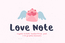 Love Note | Handwritten Font
