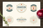 Restaurant Logos & Badges Bundle, a Branding & Logo Template by Vasya Kobelev (Thumbnail 12 of 54)