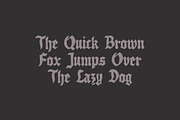 MIDNIGHT Stylish Gothic Font, a Blackletter Font by Blush Font Co. (Thumbnail 5 of 6)