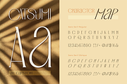 Catsumi - Elegant San Serif, a Sans Serif Font by Burntilldead (Thumbnail 2 of 11)