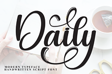 Daily | Script Font