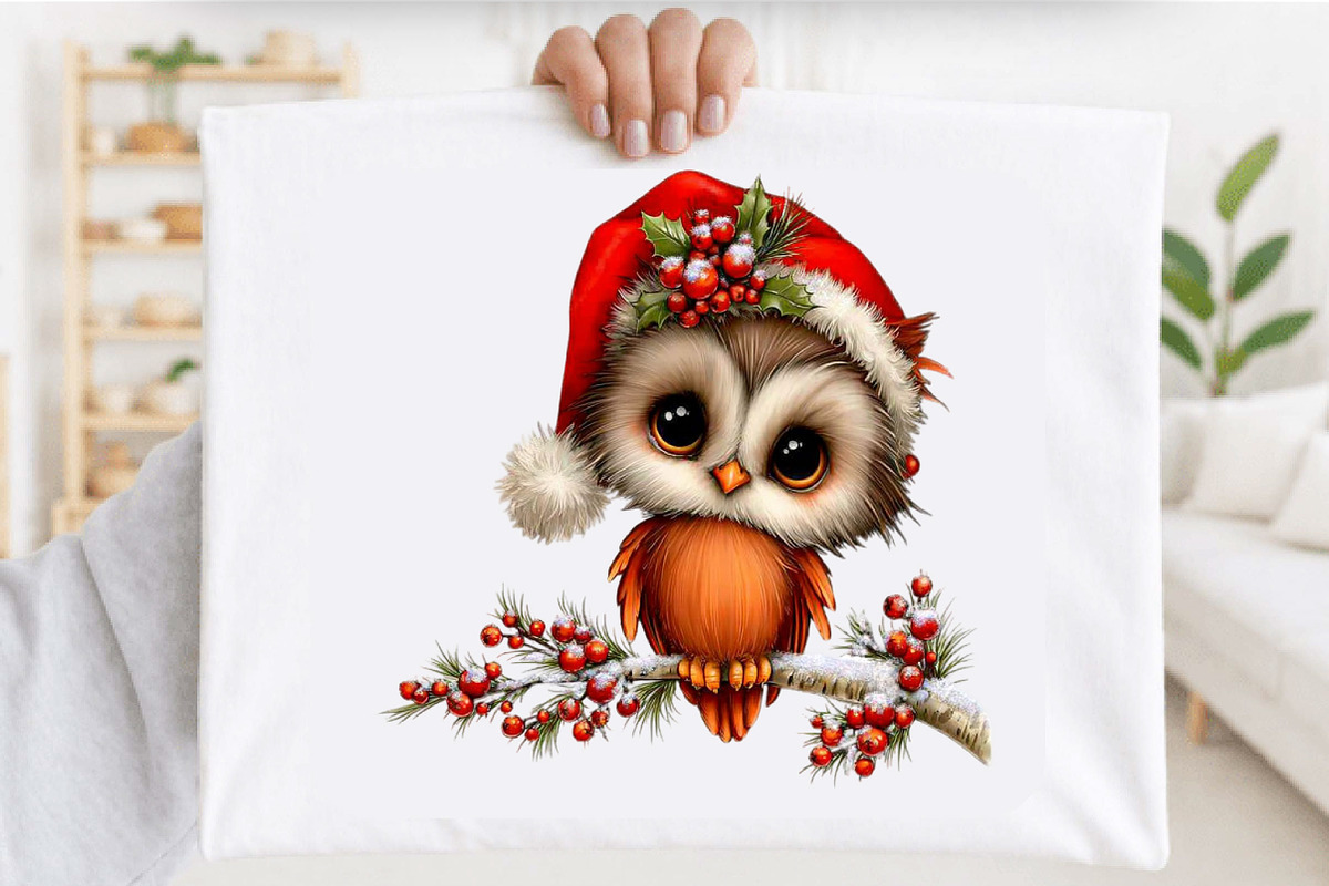 Whimsical Woodland Christmas Animals, an Animal Illustration by SVGArt (Photo 5 of 5)