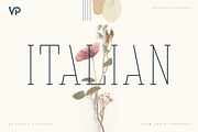 SALE! Italian Slab Serif - 24 fonts, a Slab Serif Font by VP Fonts (Thumbnail 1 of 11)