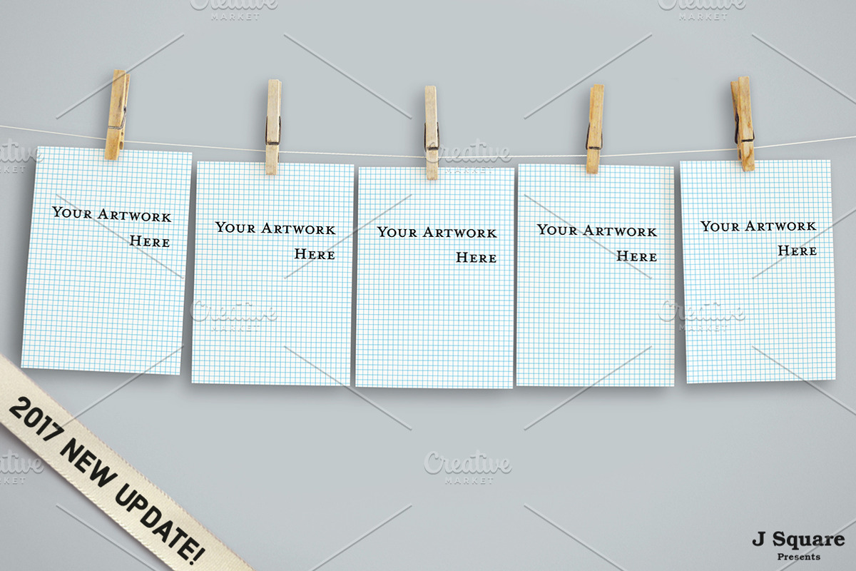 5x7 Artwork Mock Ups - Real Photos, a Print Template by JSquarePresents (Photo 4 of 7)