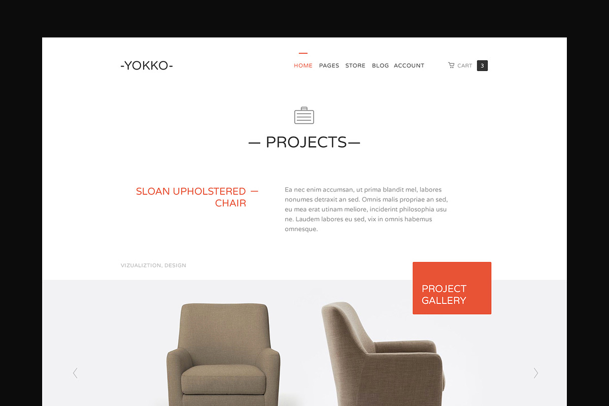 Yokko - Multipurpose PSD Template, a Websites & App Template by aisconverse (Photo 4 of 9)