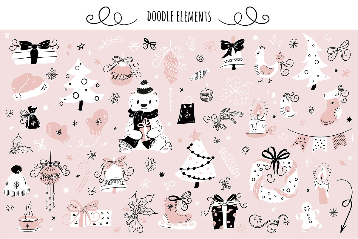 Rose Dream Christmas collection, an Object Graphic by catary art (Photo 10 of 13)