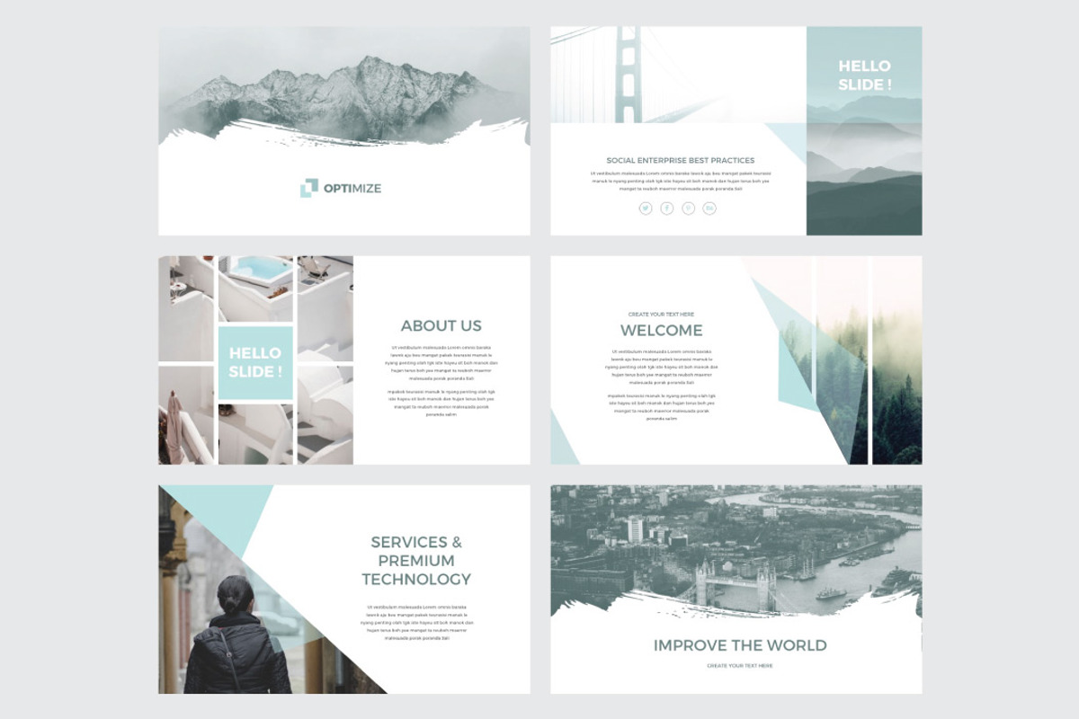 OPTIMIZE - Google Slide Template, a Presentation Template by Shafura