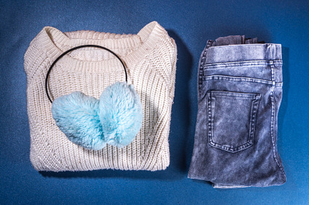 Women warm winter casual clothes set, a Beauty & Fashion Photo by Rimma