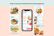 Food Instagram Template Bundle, a Social Media Template by Deepa Template Studio (Thumbnail 14 of 17)