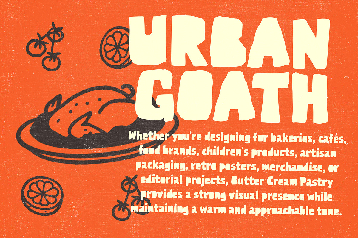 Urban Goath – Raw Chunky Font, a Handwritten Font by Rahagita Studio (Photo 2 of 10)