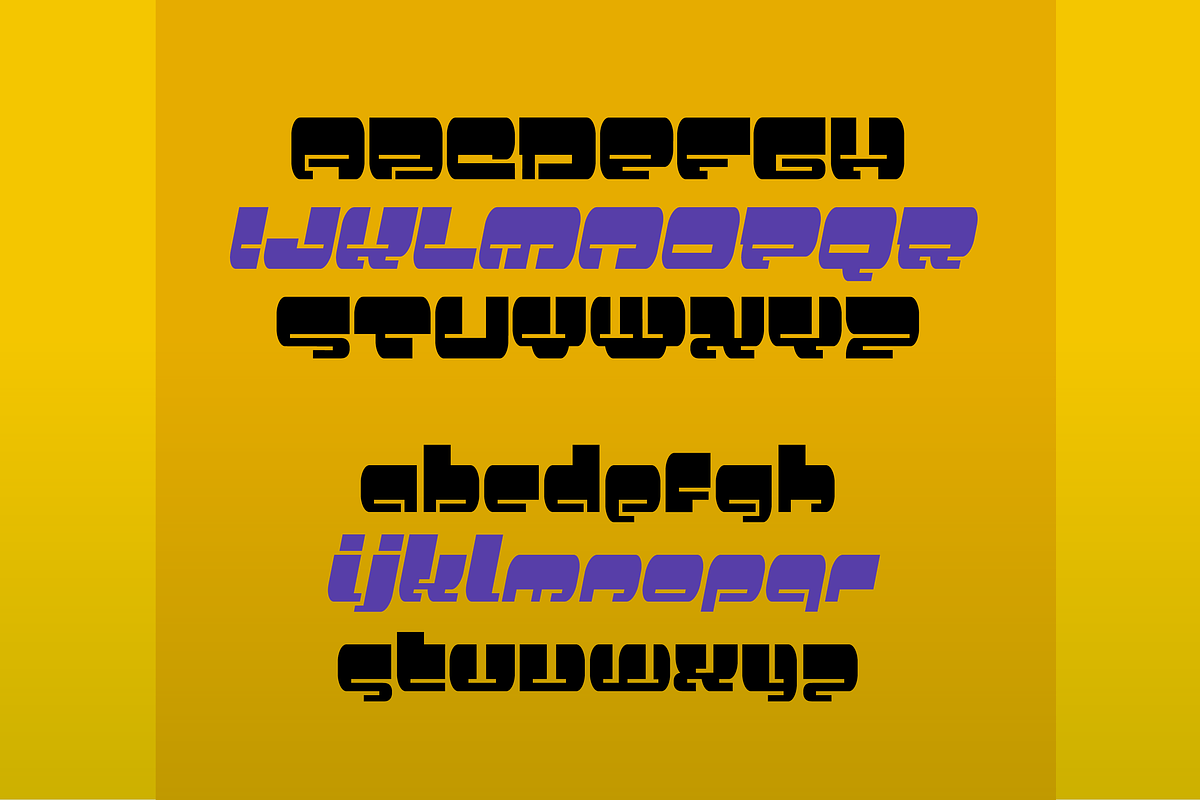 Sumo Y2K Display Font (2 styles), a Font by SelfBuild Type (Photo 4 of 6)