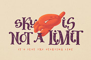 Jumping Rabbit - Funny Font, a Slab Serif Font by Gleb Guralnyk (Thumbnail 4 of 8)