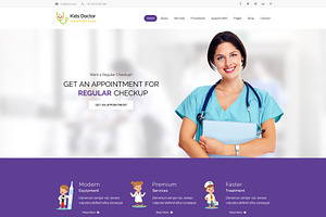 Kids Doctor - Pediatric WP Theme