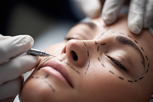Close up of a woman undergoing, a Health & Medical Photo by MistyDay