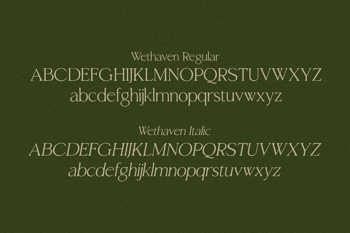 Wethaven – Luxury Serif Font, a Serif Font by Modikstype (Photo 5 of 12)