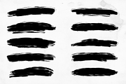 40 Hand Painted Brush Strokes, a Texture Graphic by Defects (Thumbnail 4 of 5)