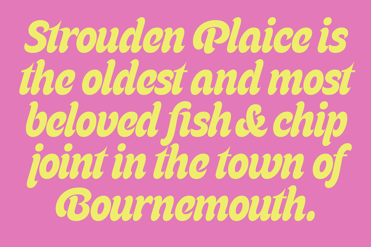 Saveloy, a Handwritten Font by Simon Walker (Photo 4 of 8)