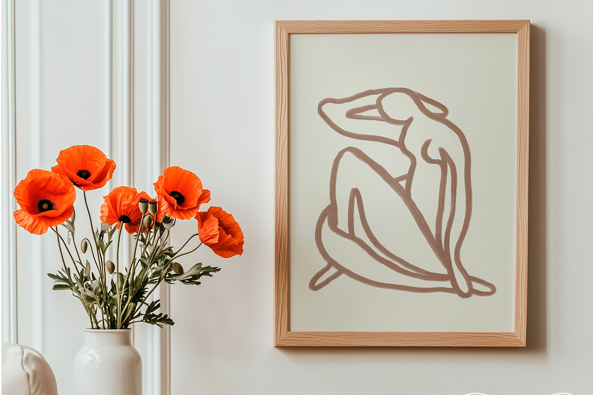 Poppy Muse | Frame mockup set, a Household Mockup by SCHÉRI (Photo 6 of 10)