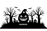 Dark Halloween Forest Design, a Graphic by BIPLOB EXPERT (Thumbnail 5 of 13)