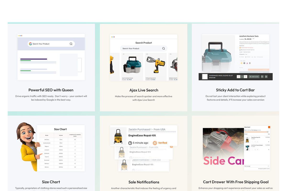 Hardware Tools | Shopify Theme preview 4