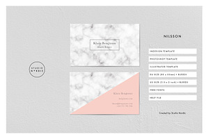 Klara | Business Card, a Business Card Template by Studio Nordic