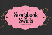 Storybook Swirls – Whimsical Serif, a Serif Font by gafaroff studio (Thumbnail 1 of 8)