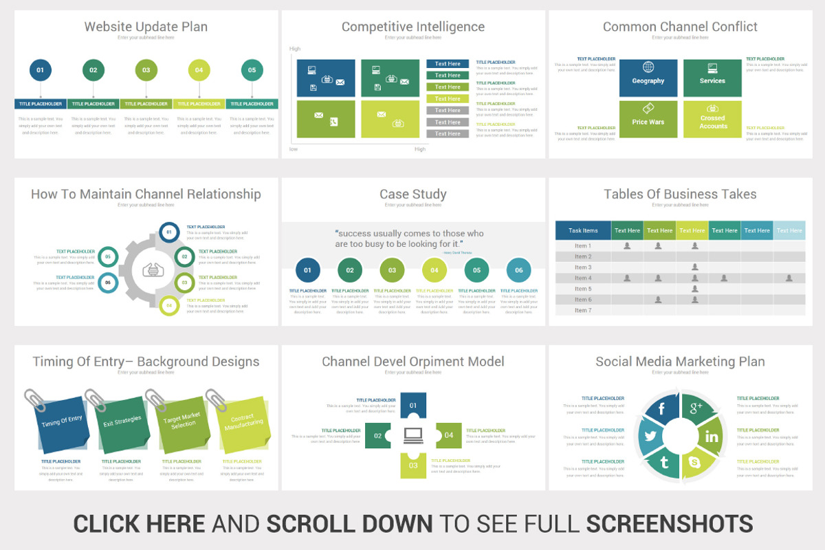 60% OFF - Infographics PowerPoint, a Presentation Template by OceanArt (Photo 39 of 55)