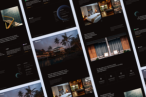 Hotel And Resort Landing Page